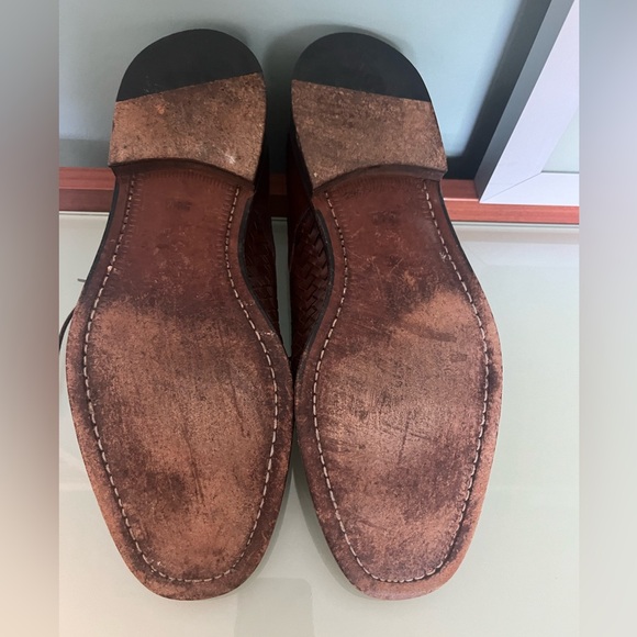 Men’s Mezlan woven Oxford shoes main image 8